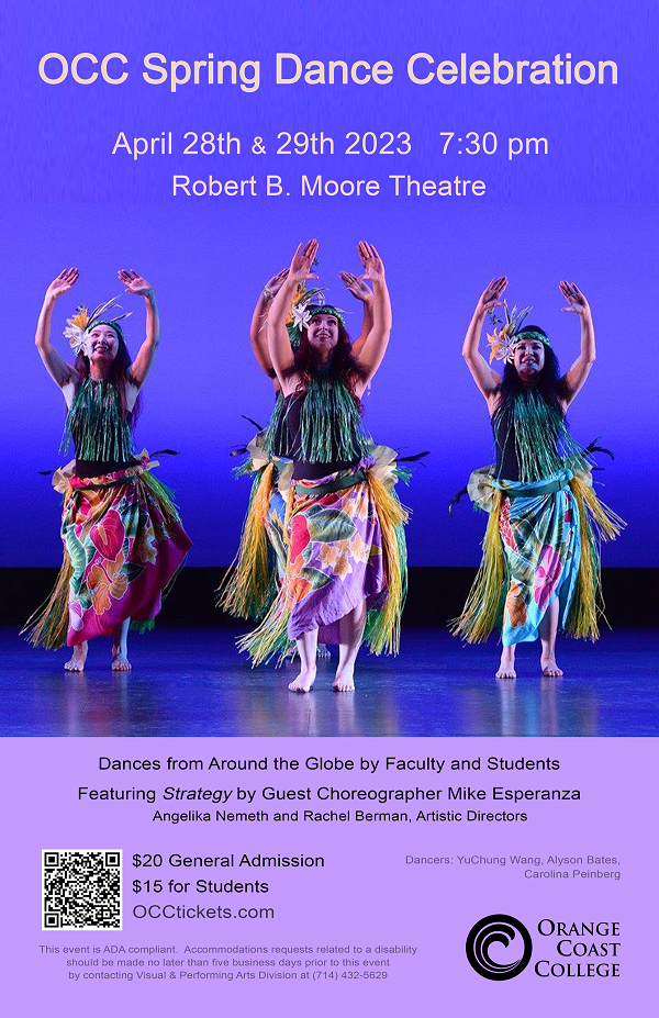 flyer for 2023 Spring Dance Celebration